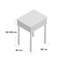 Gulfport 50 cm W Bedside Table