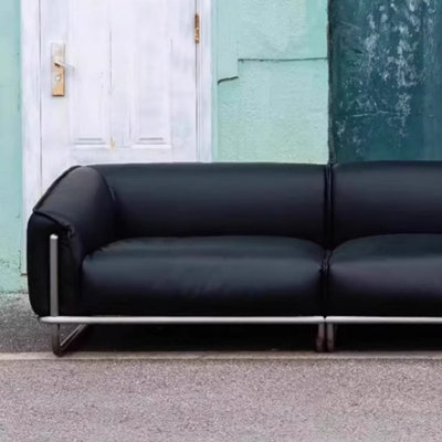 Mid-Century Bauhaus Stainless Designer Sofa