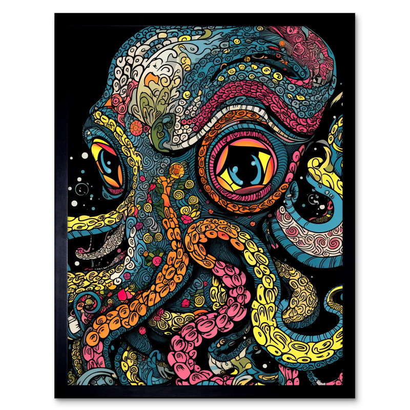 Bonneanne Octopus - Single Picture Frame Print