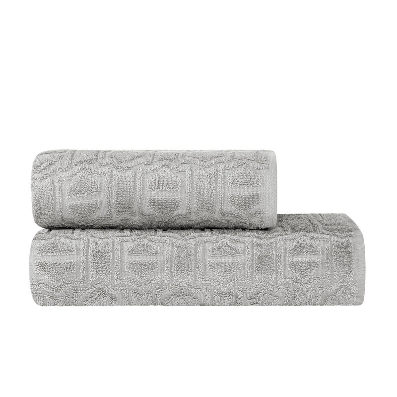 Serviette 100% coton togas tendance, Bleu acier, Serviette essuie-mains