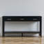Console Deerfin, console contemporaine de 59,08 po avec 3 tiroirs et 1 tablette-88367382