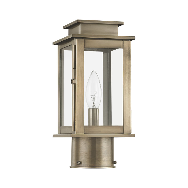 Cortana Transparent Lantern Head, Vintage Pewter