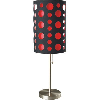 Lampe de table en métal 33 po