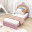 Lit en velours avec tiroir de rangement Moe Rainbow Dreams-1555405180