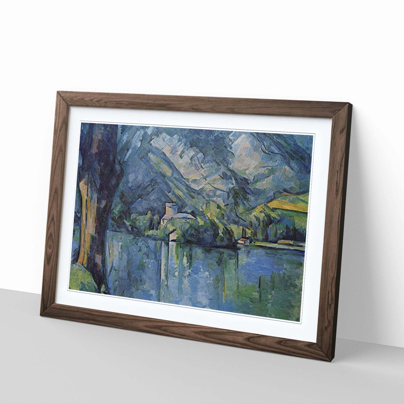 Paul Cezanne - Single Picture Frame Painting, Walnut