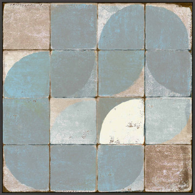 Tiles 2 by Marco Marella for Studio M - Framed Wall Art