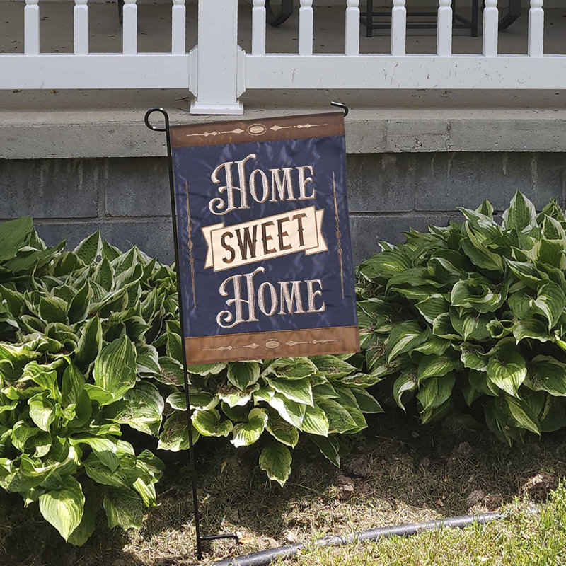 Drapeau Home Sweet Home 13 x 18