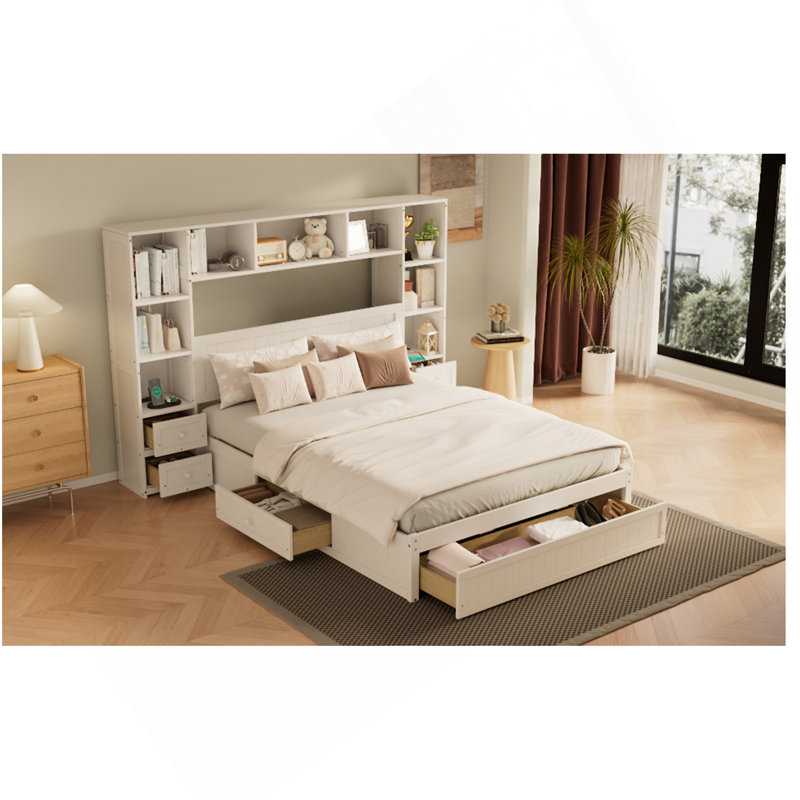 Lit plateforme Pine Wood