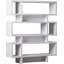 Carnageeragh 134.62 cm H x 111.76 cm W Geometric Bookcase-860048872