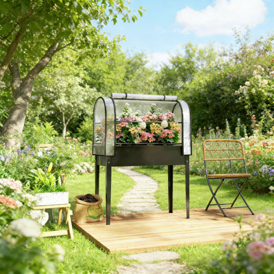Bacs à plantes surélevés, jardin surélevé, bacs à fleurs