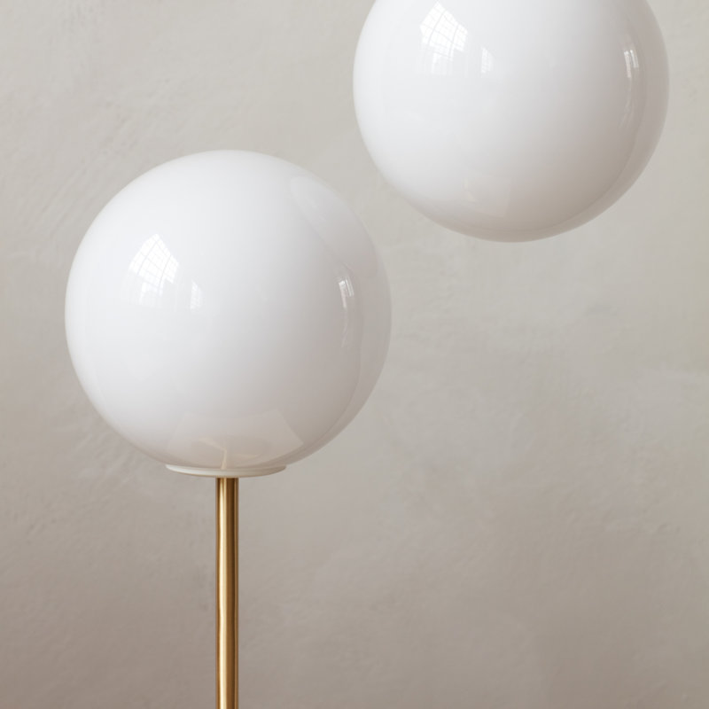 TR Table Lamp, 16.1" H x 7.9" W x 7.9" D, Matte Opal