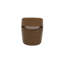 Barrow Rolling Dining Chair Tan Leather