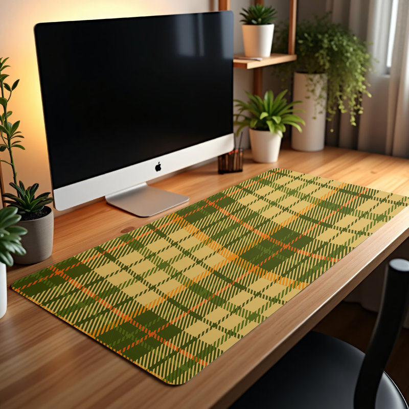 Polyester Desk Pad, 14.4x12.1
