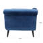 Chaise longue avec accoudoirs à volutes-2001110432