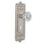 Egg & Dart Plate with Decorative Keyhole and Crystal Door Knob-932090216-932090192