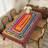 Bohemian Style Colorful Floral Pattern Washable Polyester Tablecloth-1364586949