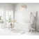 Dezra 66.94'' x 30.75'' Freestanding Soaking Bathtub