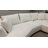 122" Modern Curved Sofa Couch with Chaise,Upholstery Corduroy Sectional Sofa-2054427452-2054427455