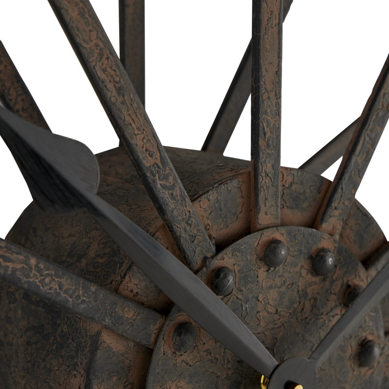 Deron Metal Wall Clock
