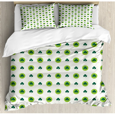 Polyester Geometric Shapes Duvet Cover