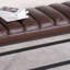 Banc rembourré pour chambre en métal-111670824