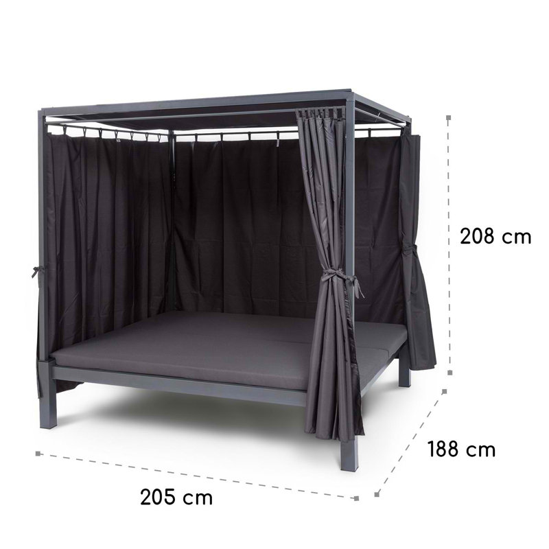 Senator 205cm Long Double Chaise