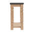 Console de 42 po x 15,7 po x 31 po en bois rustique et table de composition en bois de 42 po x 15,7 po x 31 po, moderne pour le salon