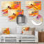 Libellule en soleil - décoration murale en métal, impression de libellule-2041313969