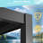 Outdoor Aluminum Pergola with Adjustable Louvers and Concealed Water Drainage System-104988581-104988580
