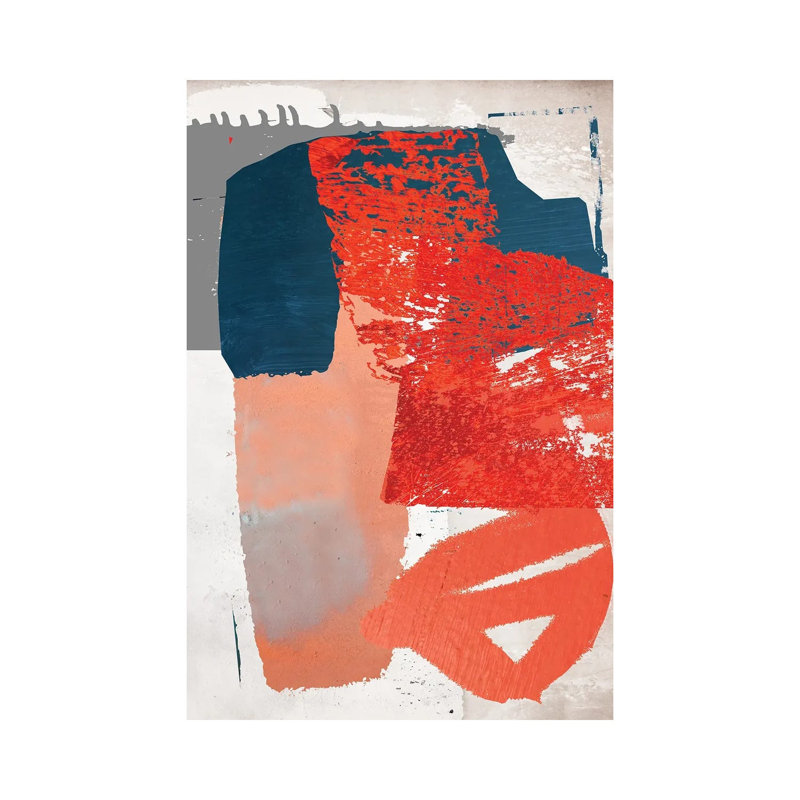 Bracket III 1 Piece Wall Art on Canvas, 101.6cm H x 66.04cm W, Wrapped Canvas