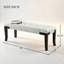 Banc capitonné Linon, similicuir-2046642427