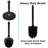 Blue Donuts Metal Toilet Brush And Holder-58917501