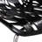 Stackable Dining Side Chairs with Floral Cutout Back and Stainless Steel Legs – Modern Kitchen, Restaurant, or Banquet Seating-544002243