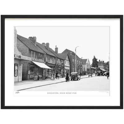 Loughton, High Road 1948 by Francis Frith - Single Picture Frame Print