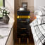 Bedside Table with 3 Drawers, Bedside Cabinet with Push-Pull Top & RGB LED Light, Wooden Side Cabinet with UK Charging Station 1AC/2USB, Slim Storage Nightstand for Bedroom Living Room, UK Plug-933315115