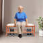 Banc de rangement pour chaussures 4 paires