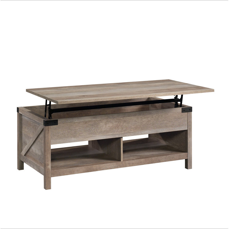 Table basse à plateau relevable