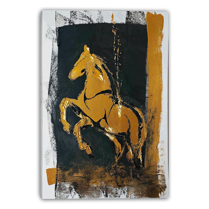 Art mural sur toile tendue, L 36 po x H 48 po x P 1,5 po