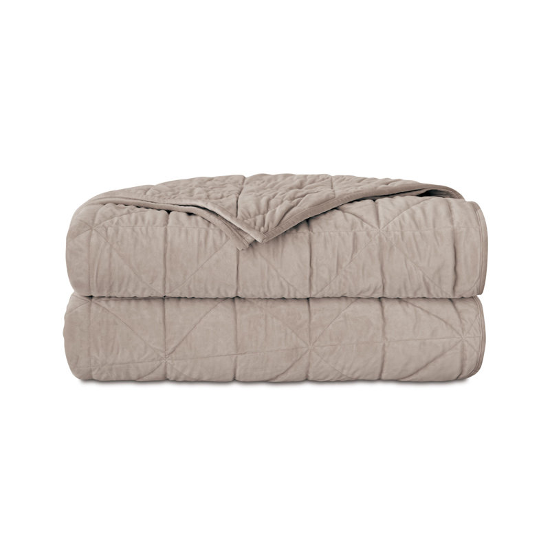 Harper Velvet Coverlet, Super King Coverlet