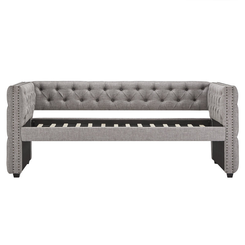 Holbrook Twin Daybed, Gray Linen