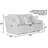 83" Dual Reclining Upholstered Sofa with Accent Pillows-72273611-73186849