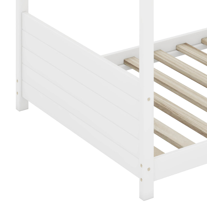  Structure de lit superposé simple Heddo, Blanc