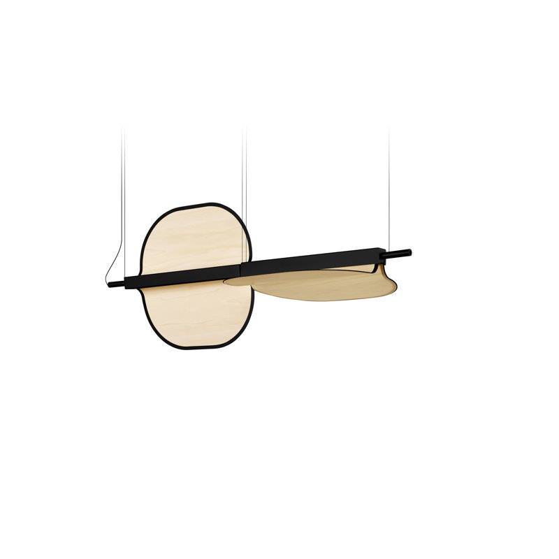 Omma 2 - Light LED Pendant, Matte Black, Natural White