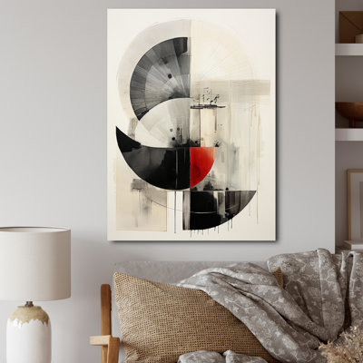 Asian Art Seashell Sumi VIII - Asian Canvas Print