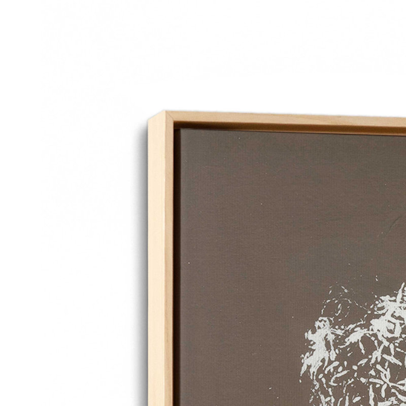 «Reticulum I» par Michael Willett, reproduction d'art, Tanné, H 40 po x l 30 po