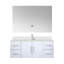 Ensemble de meuble-lavabo simple mural 48 "avec miroir Geneva-87286008-91877520