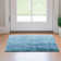 Premium Machine Washable Prisco Teal Rug