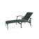 Askar Outdoor Rust-Resistant Metal Chaise Lounge