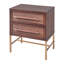 Sophia 2 Drawer Rattan Nightstand-284256840