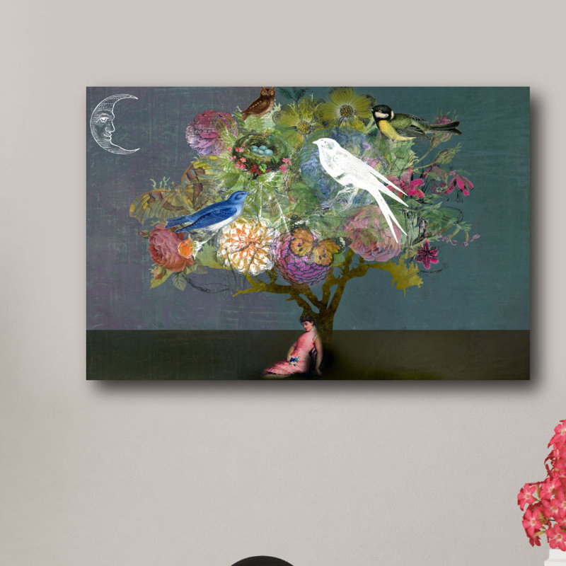 «Sleeping in Beauty», impression sur toile tendue